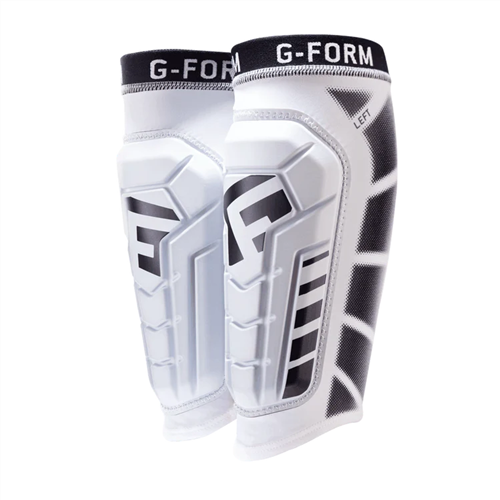G-FORM PRO-S VENTO FOOTBALL SHIN GUARDS - WHITE