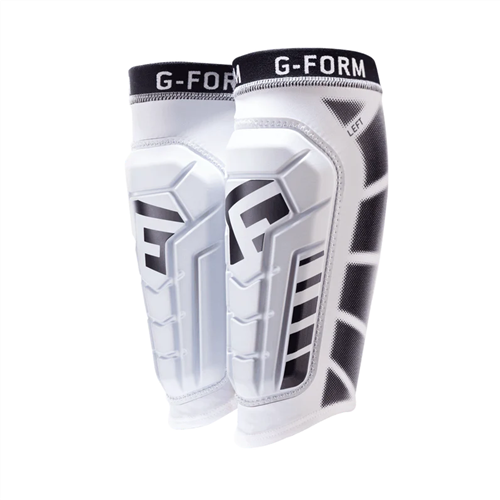 G-FORM PRO-S VENTO YOUTH FOOTBALL SHIN GUARDS - WHITE