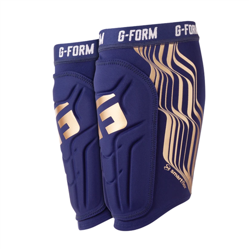 G-FORM V2 FOOTBALL SHIN GUARDS - NAVY