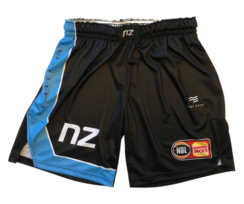 FIRST EVER NZ BREAKERS TRAINING SHORTS 2019