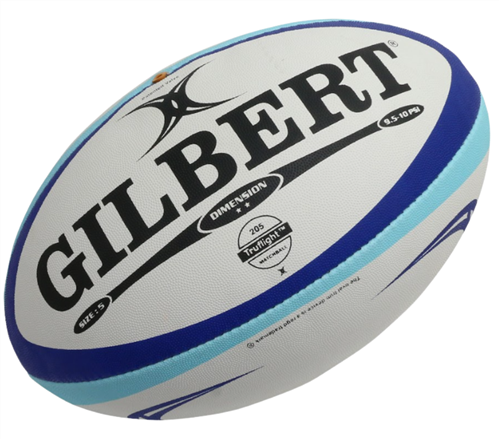 GILBERT DIMENSION MATCH RUGBY BALL