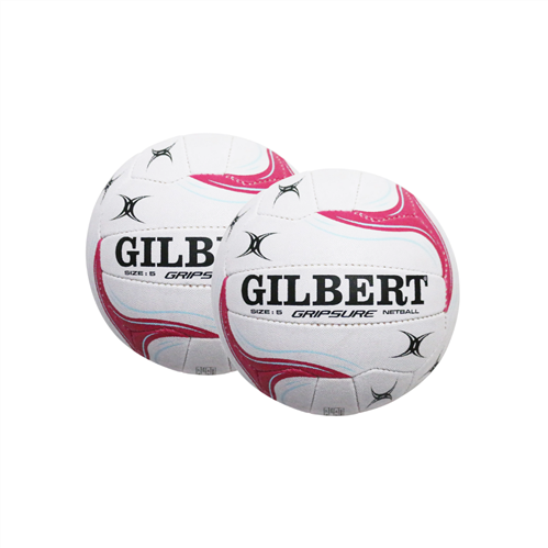 GILBERT GRIPSURE NETBALL 2 PACK