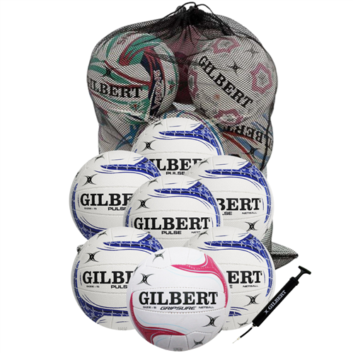 GILBERT PULSE TEAM NETBALL PACK