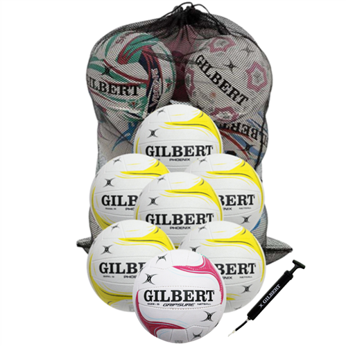 GILBERT SENIOR TEAM NETBALL PACK