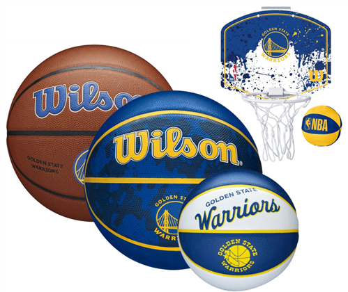 WILSON GOLDEN STATE WARRIORS NBA SUPPORTER PACK