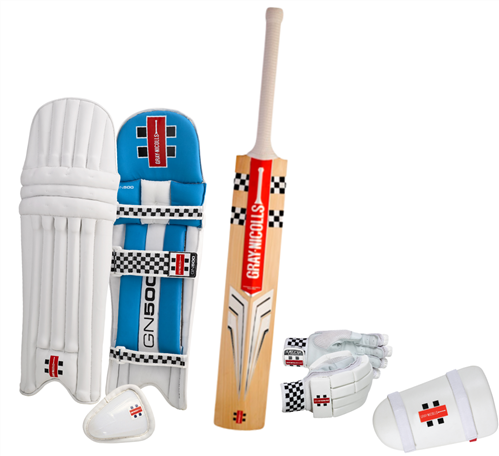 GRAY-NICOLLS JUNIOR HARDBALL CRICKET STARTER PACK