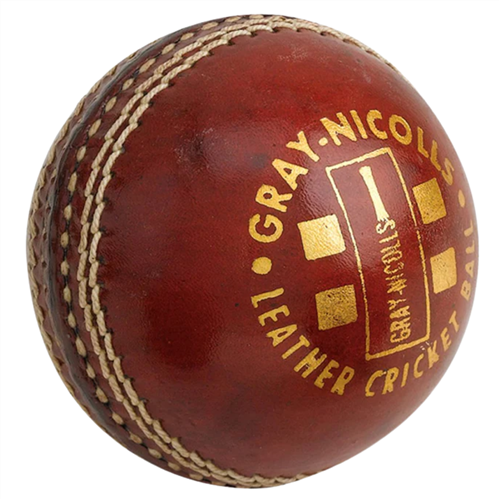 GRAY-NICOLLS CLUB RED CRICKET BALL