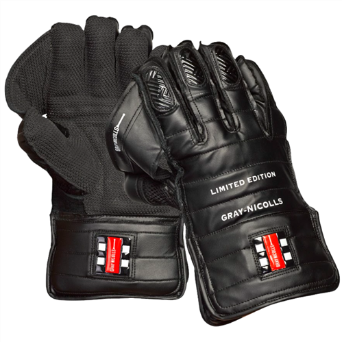 GRAY-NICOLLS LIMITED EDITION BLACK WK GLOVES