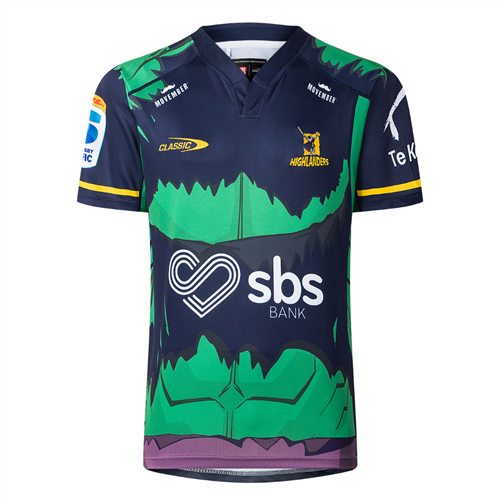 CLASSIC HIGHLANDERS HULK MARVEL JERSEY