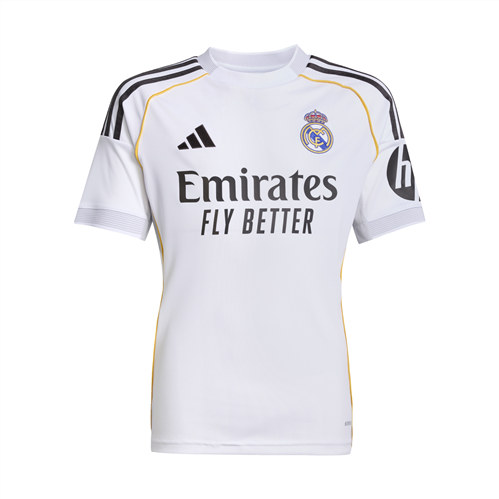ADIDAS REAL MADRID KIDS' REPLICA HOME JERSEY