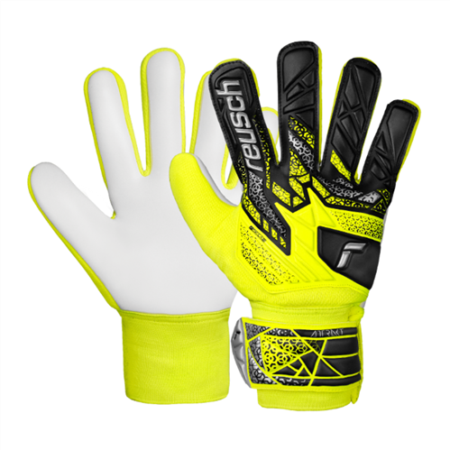 REUSCH JNR ATTRAKT STARTER SOLID FOOTBALL GK GLOVES
