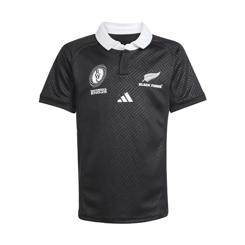 ADIDAS BLACK FERNS KIDS' RWC JERSEY
