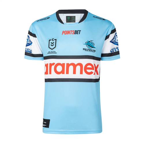 CLASSIC SHARKS JNR HOME JERSEY