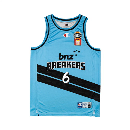 CHAMPION NZ BREAKERS KIDS' ALT SINGLET JACKSON-CARTWRIGHT