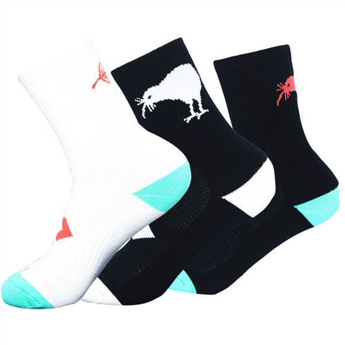 DYNASTY KIWIS CREW SOCKS 3PK