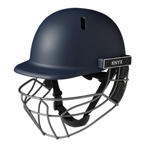 KNYX C5 ISO STEEL NAVY CRICKET HELMET