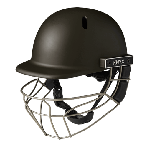 KNYX C5 ISO PRO TITANIUM BLACK CRICKET HELMET