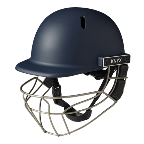 KNYX C5 ISO PRO TITANIUM NAVY CRICKET HELMET