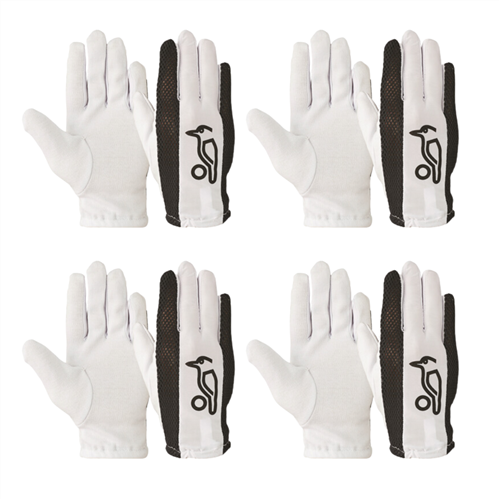 KOOKABURRA FULL FINGER CRICKET BATTING INNERS 4 PACK