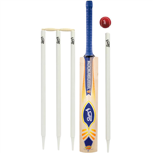KOOKABURRA BELTA WOODEN CRICKET SET