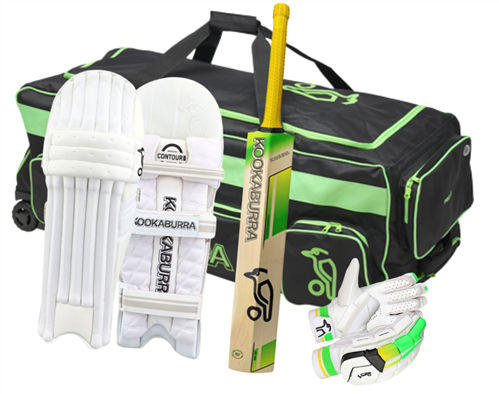 KOOKABURRA KAHUNA PRO PLAYERS DELUXE CRICKET BUNDLE