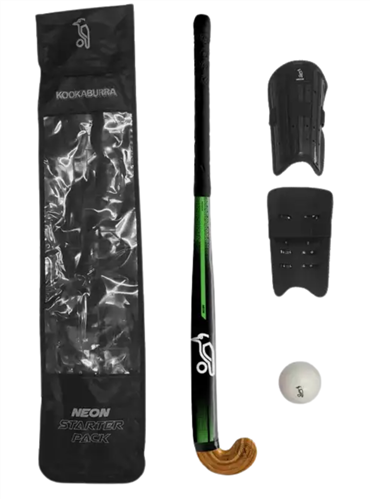 KOOKABURRA NEON JUNIOR HOCKEY STARTER PACK