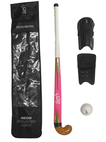 KOOKABURRA NEON JUNIOR HOCKEY STARTER PACK