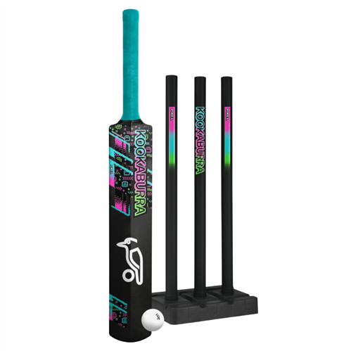 KOOKABURRA PIXEL PLASTIC CRICKET SET