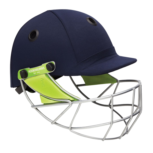 KOOKABURRA PRO 600 NAVY CRICKET HELMET & NECK GUARD