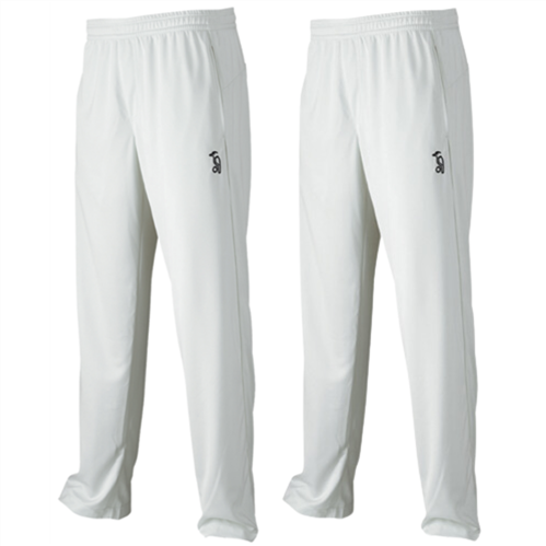 KOOKABURRA PRO ACTIVE WHITE TROUSERS MULTI-BUY