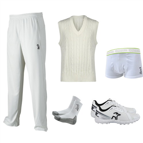 KOOKABURRA SENIOR CRICKET APPAREL PACK