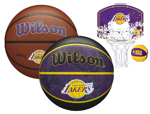 WILSON LA LAKERS NBA SUPPORTER PACK