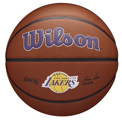 WILSON NBA TEAM COMPOSITE BASKETBALL LAKERS