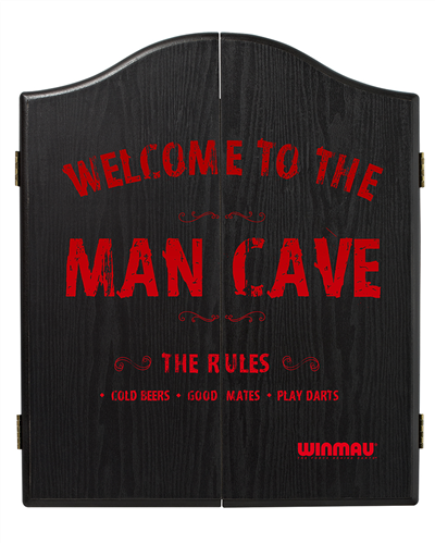 WINMAU MAN CAVE DARTBOARD CABINET