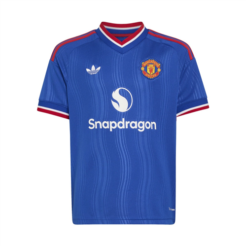 ADIDAS MANCHESTER UNITED KIDS' REPLICA AWAY JERSEY