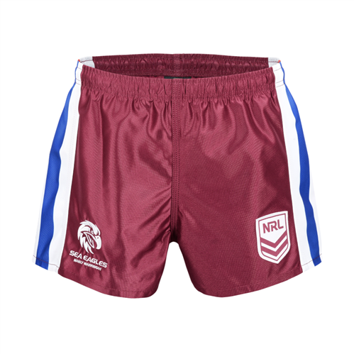 NRL HERITAGE MANLY SEA EAGLES SUPPORTER SHORTS