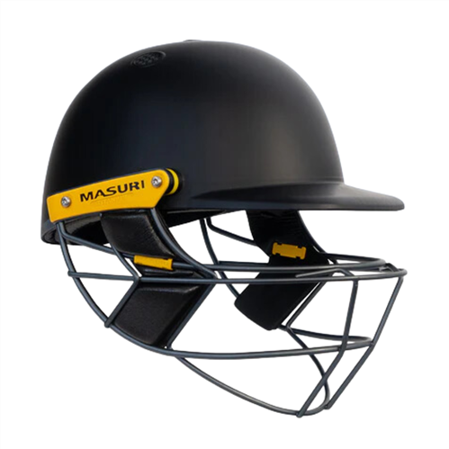 MASURI TRUEFIT 3D E-LINE TITANIUM BLACK CRICKET HELMET