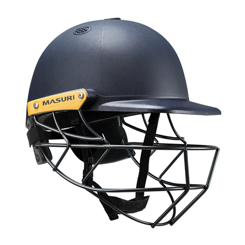 MASURI C-LINE STEEL NAVY JUNIOR CRICKET HELMET