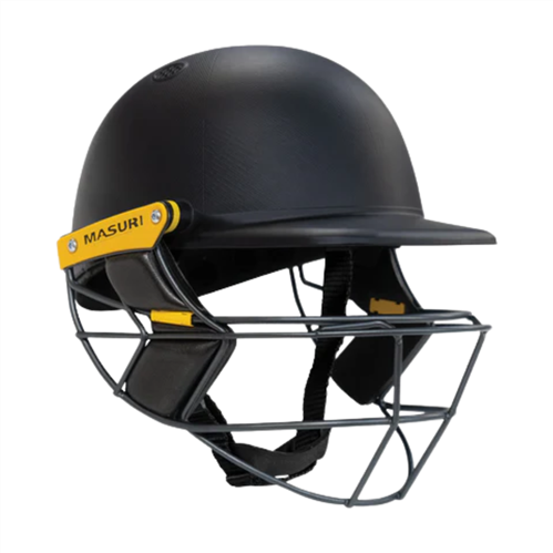 MASURI E-LINE PLUS TITANIUM NAVY CRICKET HELMET