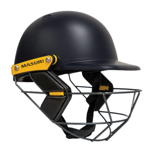 MASURI T-LINE PLUS STEEL NAVY JUNIOR CRICKET HELMET
