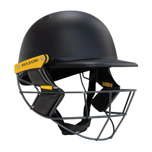 MASURI T-LINE PLUS TITANIUM NAVY JUNIOR CRICKET HELMET