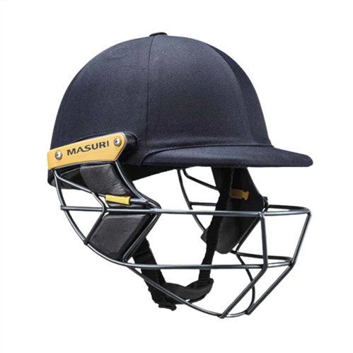 MASURI T-LINE STEEL NAVY WICKET KEEPING HELMET