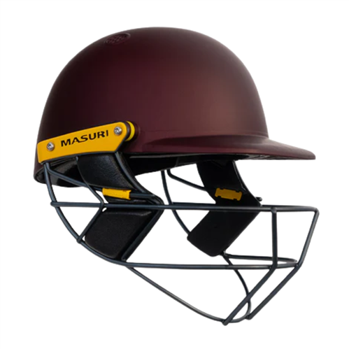 MASURI TRUEFIT 3D T-LINE STEEL MAROON CRICKET HELMET
