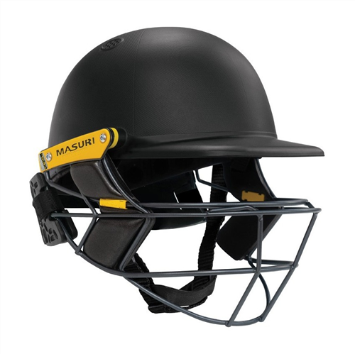 MASURI TRUEFIT 3D E-LINE TITANIUM BLACK CRICKET HELMET