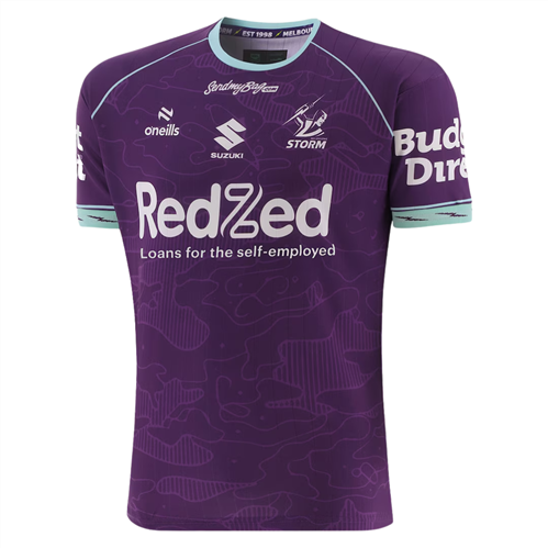 O'NEILLS MELBOURNE STORM TRAINING TEE PURPLE