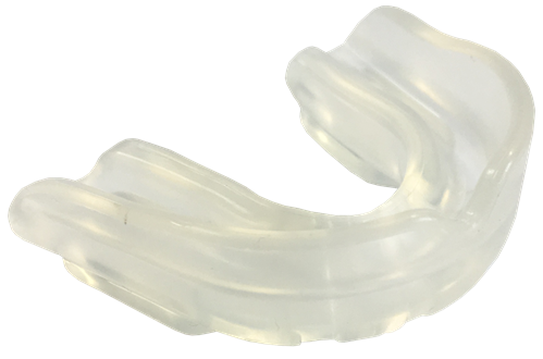 SILVER FERN DOUBLE LAYER MOUTHGUARD CLEAR