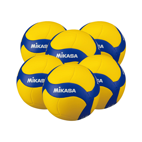 MIKASA V355W VOLLEYBALL 6 PACK