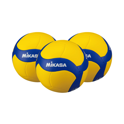 MIKASA V355W VOLLEYBALL 3 PACK
