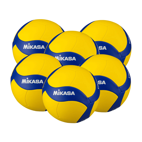 MIKASA V360W INDOOR VOLLEYBALL 6 PACK