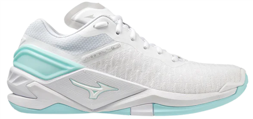 MIZUNO WAVE STEALTH NEO WHITE/TANAGER TURQUOISE